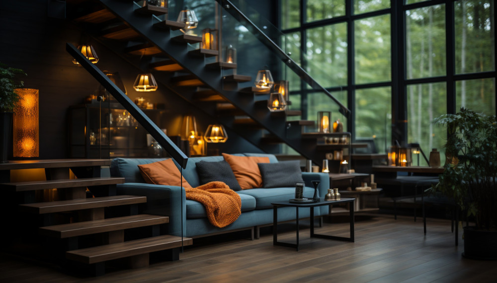 Comment intégrer un escalier en métal dans votre décoration intérieure
