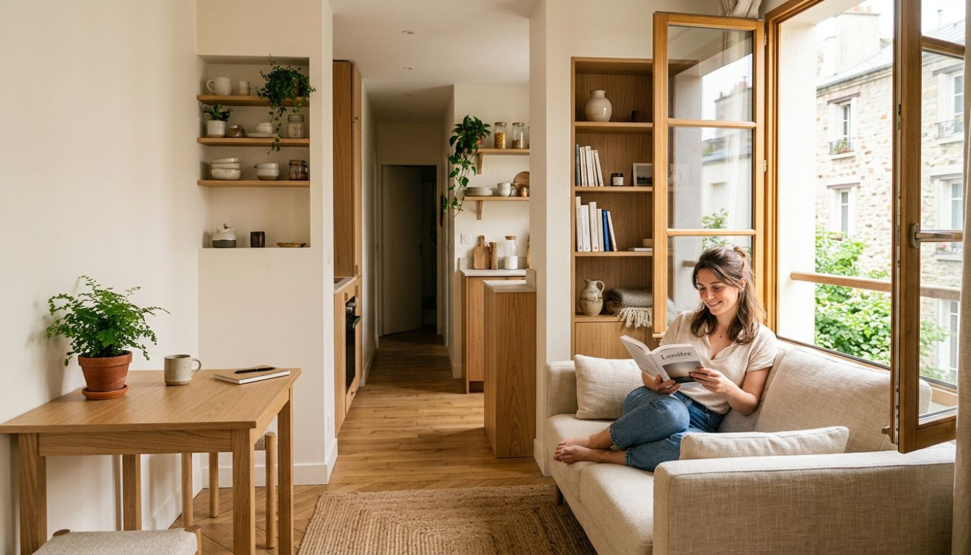 Lumière naturelle et surfaces : réussir l’aménagement d’un petit espace